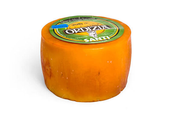 Queso Ordizia vaca-oveja ahumado (1,5kg)