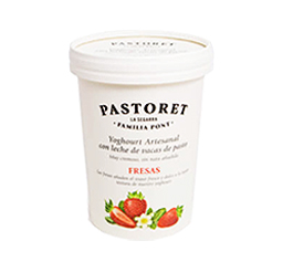 Yogur con Fresas (500g)