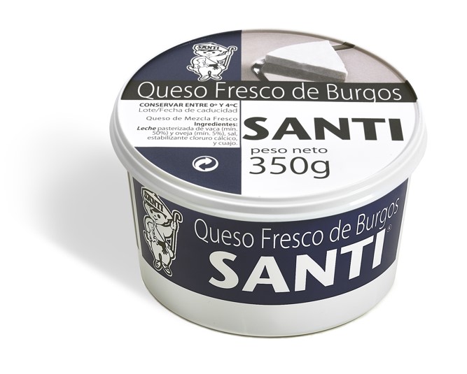 Queso Fresco de Burgos SANTI (350g)